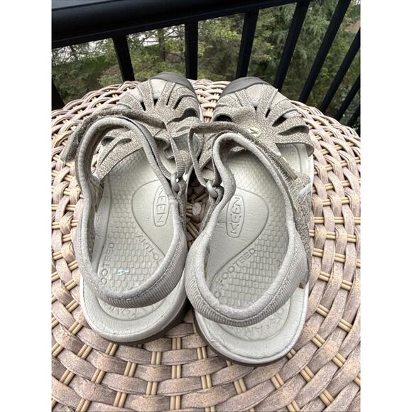 Keen Rose Casual Closed Bumper Toe Sandals Brown Women's Size US 7 - Picture 11 of 14